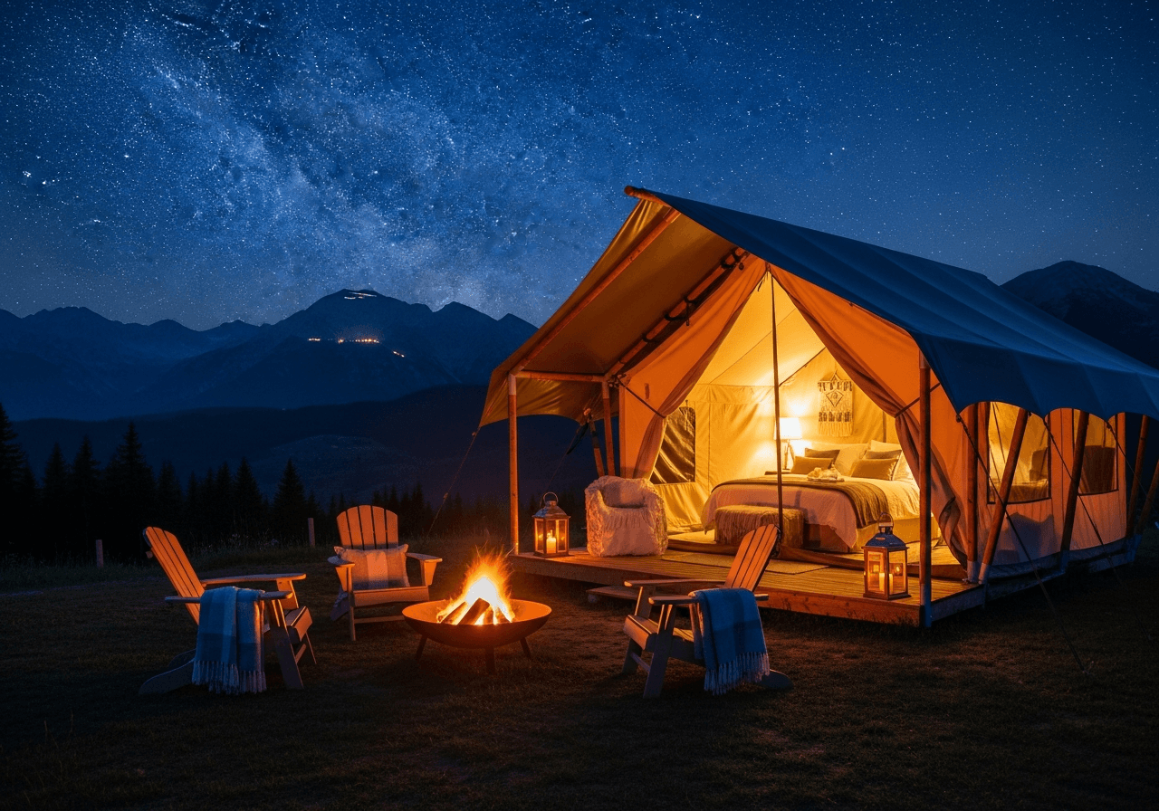 Glamping Pod Gwiazdami