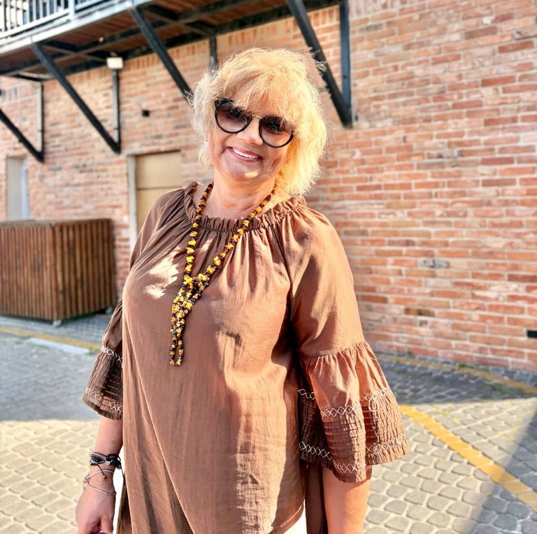 Małgosia z Azaka w Sarbinowie, gospodyni współpracująca z Zanocuj
