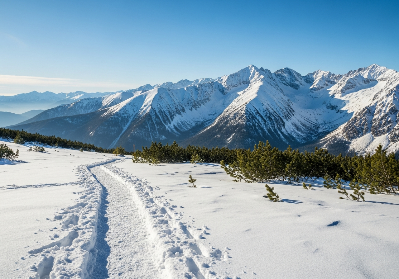 Tatry zimą — 5 szlaków, które zapierają dech w piersiach